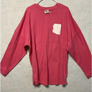 Arizona Shirt Womens 2XL Pink Long Sleeve Spirit Jersey Est. 1912 Graphic Rugid